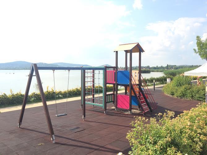 Vízparti wellness apartman Velence Exterior foto